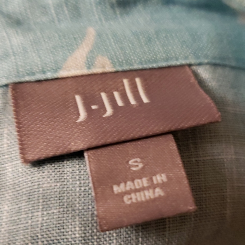 J. Jill linen shirt - Picture 3 of 3